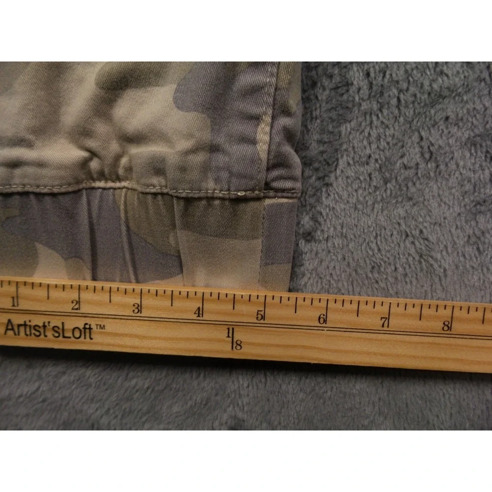 Silver Jeans Co Pants Womens‎ Size Medium Brown Camo Jogger Stretch Pull On